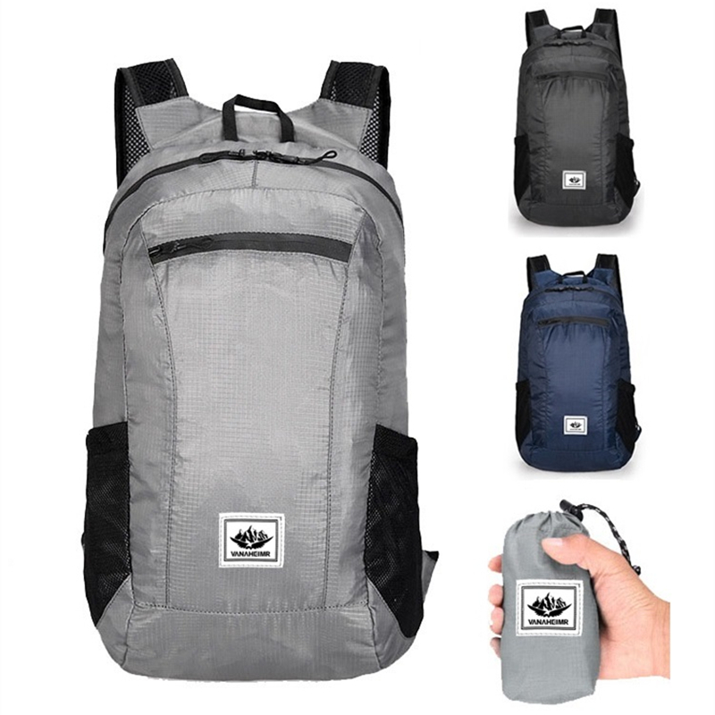 Foldable Backpack Small - في الهواء الطلق ، 20 لتر