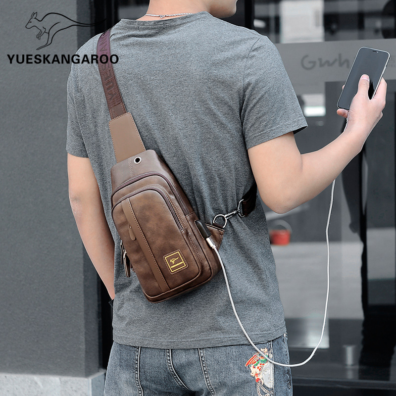 Mini Backpack Purse - حقيبة صدر محمولة للرجال محفظة عصرية