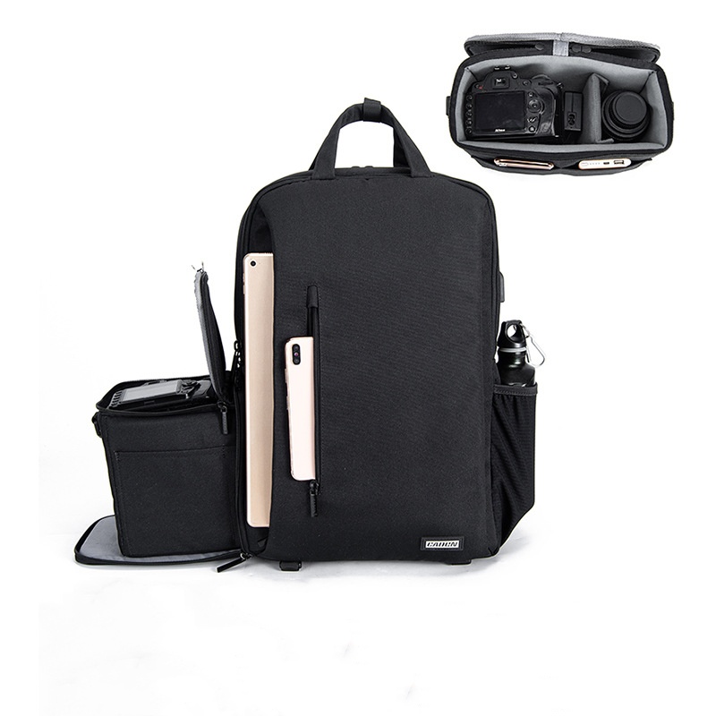Laptop Backpack 15.6 - حقيبة ظهر كبيرة للكاميرا DSLR/SLR/حقيبة كاميرا