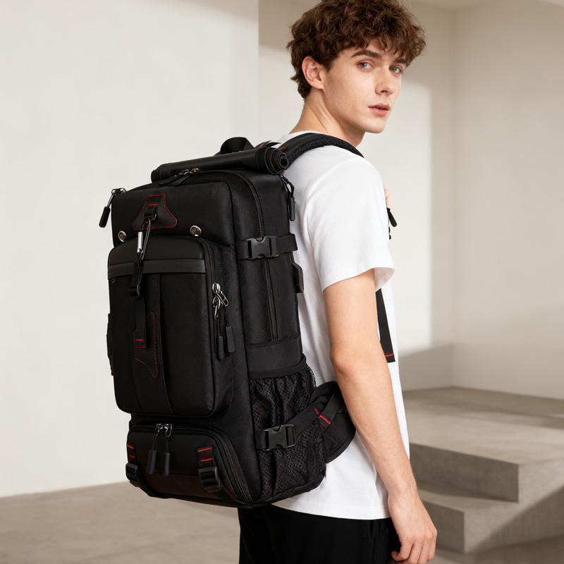 Laptop Backpack 15.6 - حقيبة ظهر للسفر كبيرة السعة، مع