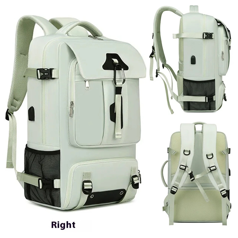Laptop Backpack 15.6 - 55L حقيبة سفر سعة كبيرة للرجال