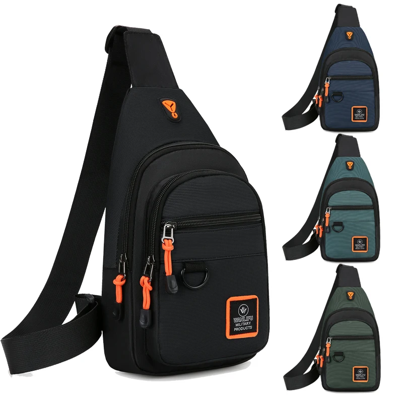 Hiking Backpack Waterproof - حقيبة صدر جديدة للرجال، حقيبة كتف