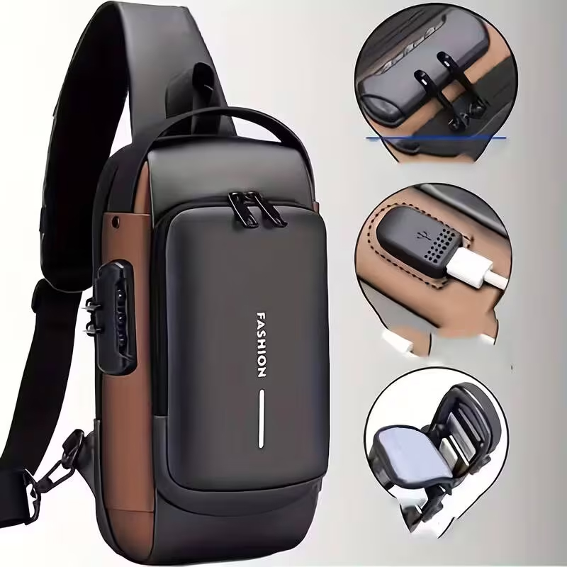 Travel Backpack Anti Theft - حقيبة ظهر للدراجات النارية مضادة للسرقة