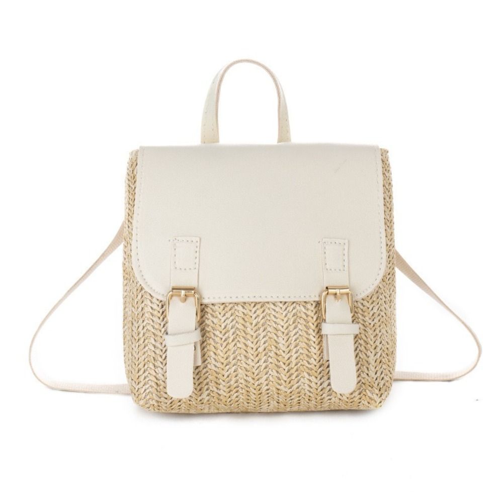 Leather Backpack Vintage - حقيبة ظهر متعددة الاستخدامات من الجلد