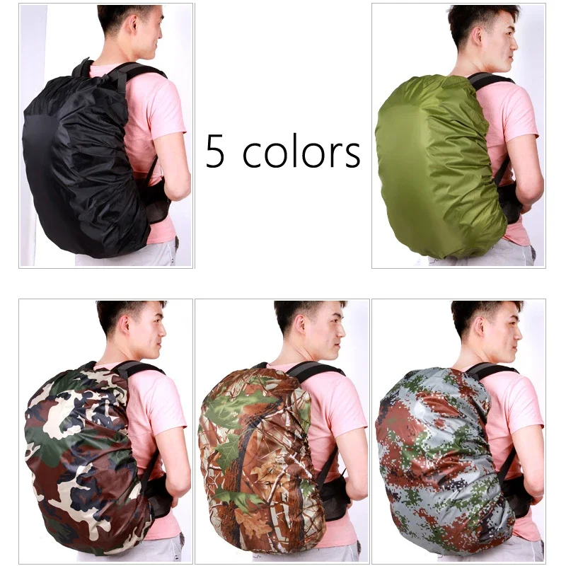 Rain Cover Backpack - حقيبة ظهر للتخييم والمشي لمسافات طويلة