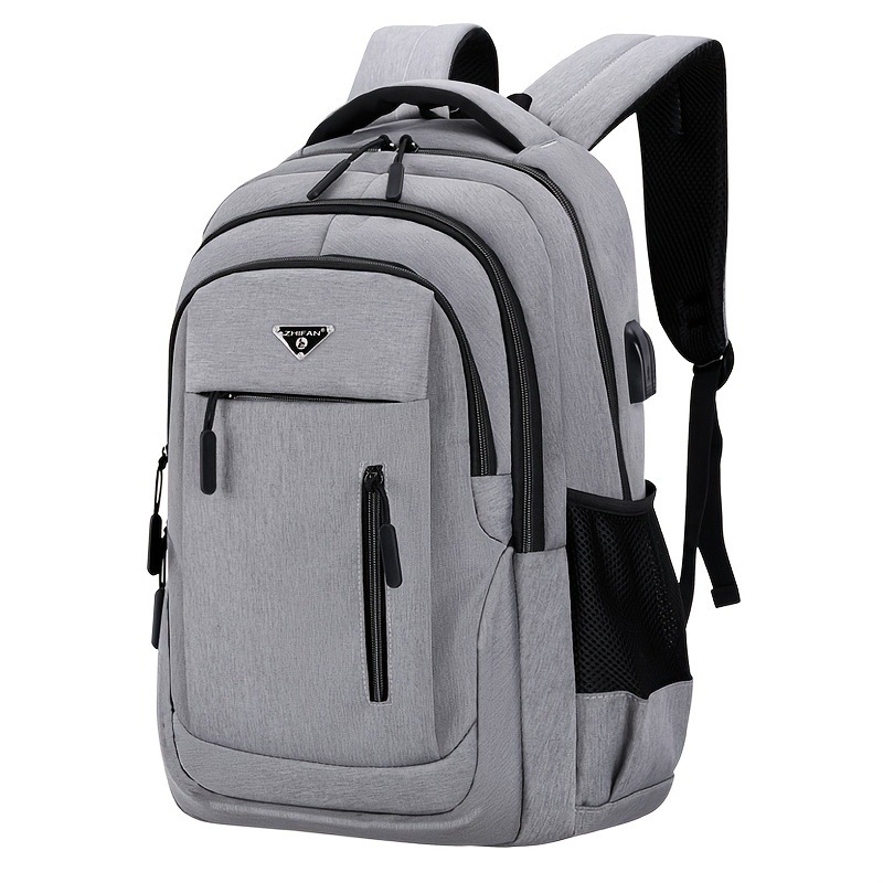 Laptop Backpack 15.6 - حقيبة ظهر أكسفورد بسعة كبيرة للرجال