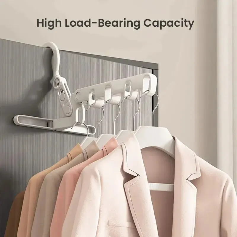Foldable Backpack Small - شماعة ملابس محمولة بـ 5 فتحات،