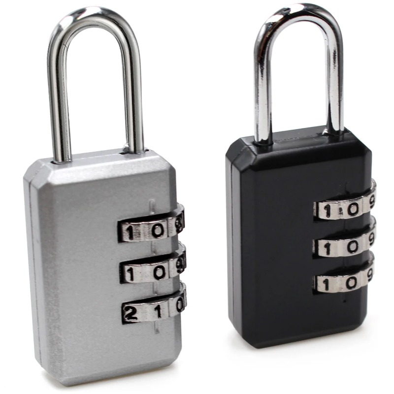 Backpack Lock Combo - قفل رقمي صغير بثلاثة أرقام للأمتعة