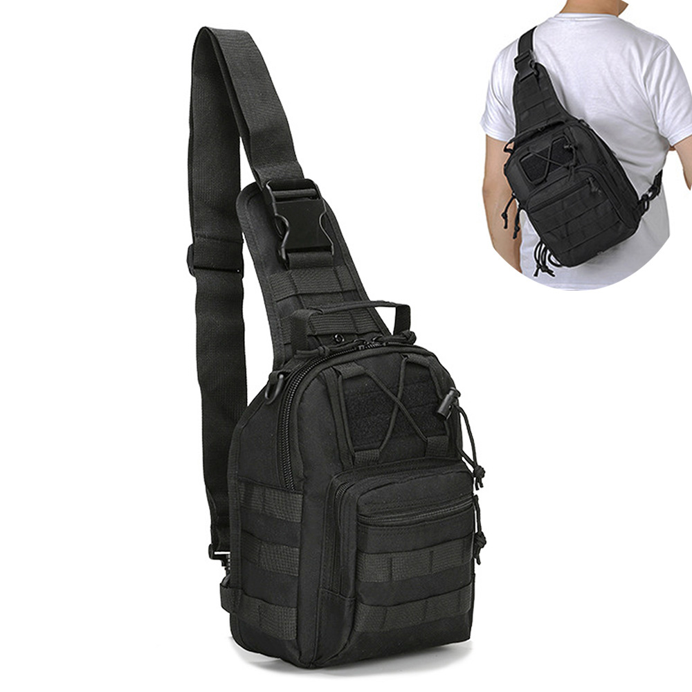 Sling Backpack Shoulder - حقيبة ظهر رجالية متعددة الاستخدامات للسفر