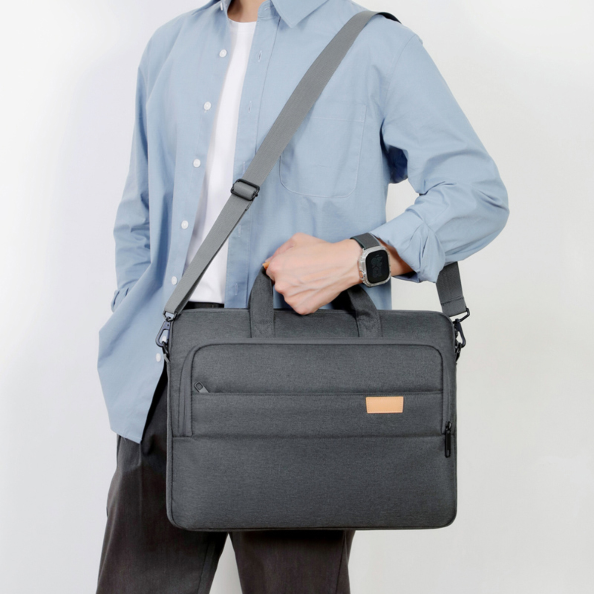Laptop Backpack 15.6 - حقيبة كمبيوتر محمول حقيبة مناسبة للمخلص