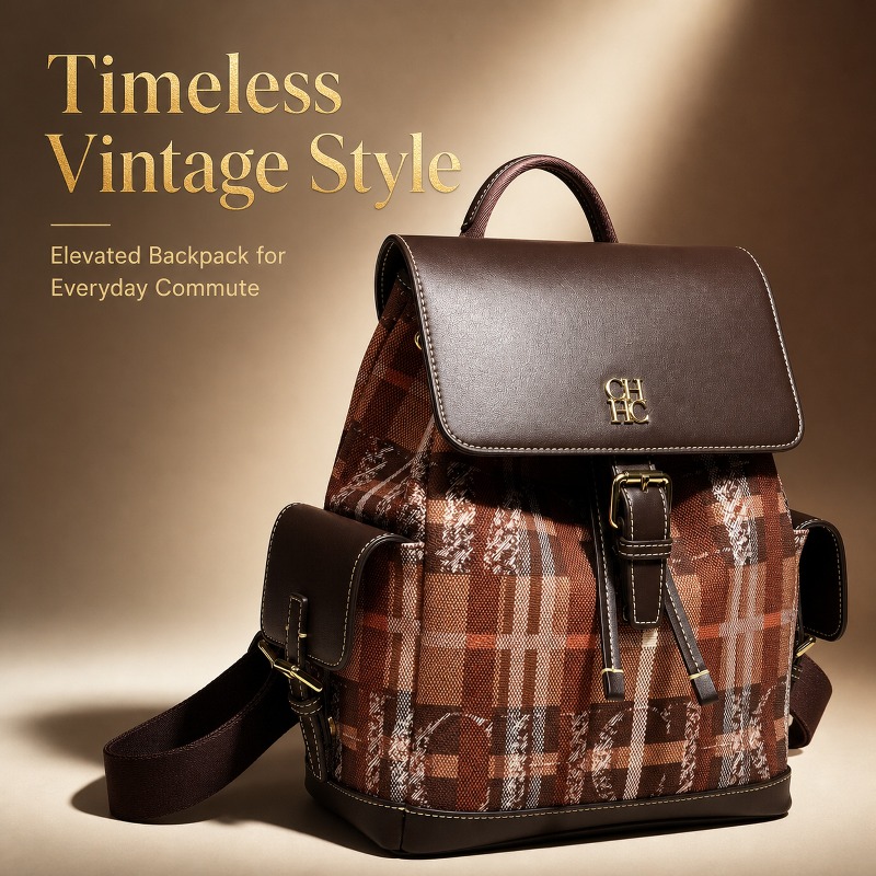 Fashion Backpack Women - حقيبة ظهر عصرية متعددة الاستخدامات من