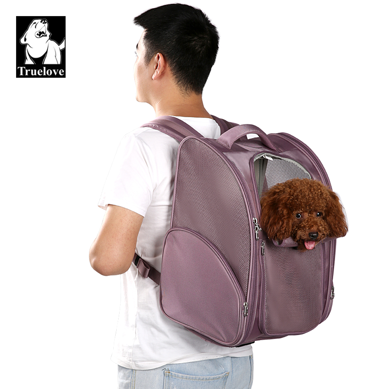 Foldable Backpack Small - Truelove الحيوانات الأليفة القط الكلب الناقل
