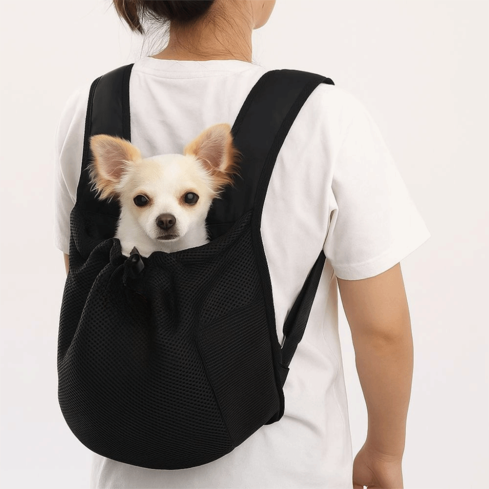 Foldable Backpack Small - حقيبة صدر وكتف محمولة للحيوانات الأليفة
