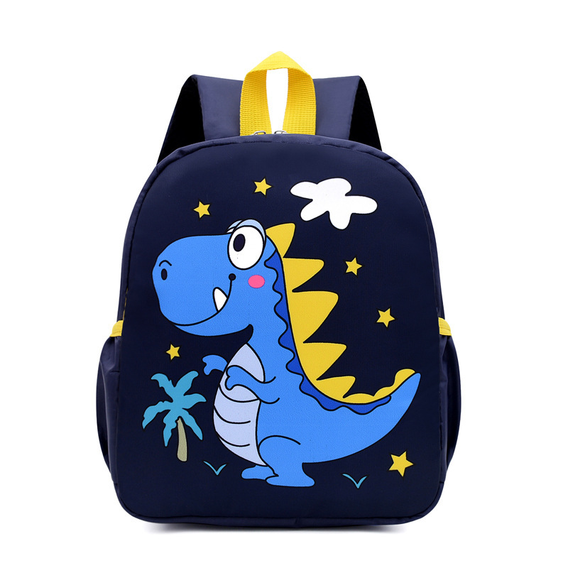 School Backpack Teen - حقيبة ظهر بطباعة ديناصور حيوانات لطيفة