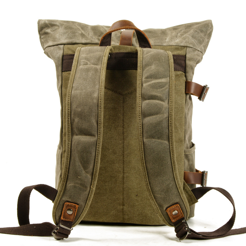 حقيبة ظهر متعددة الوظائف مضادة - مراجعة Canvas Backpack Casual وسعره