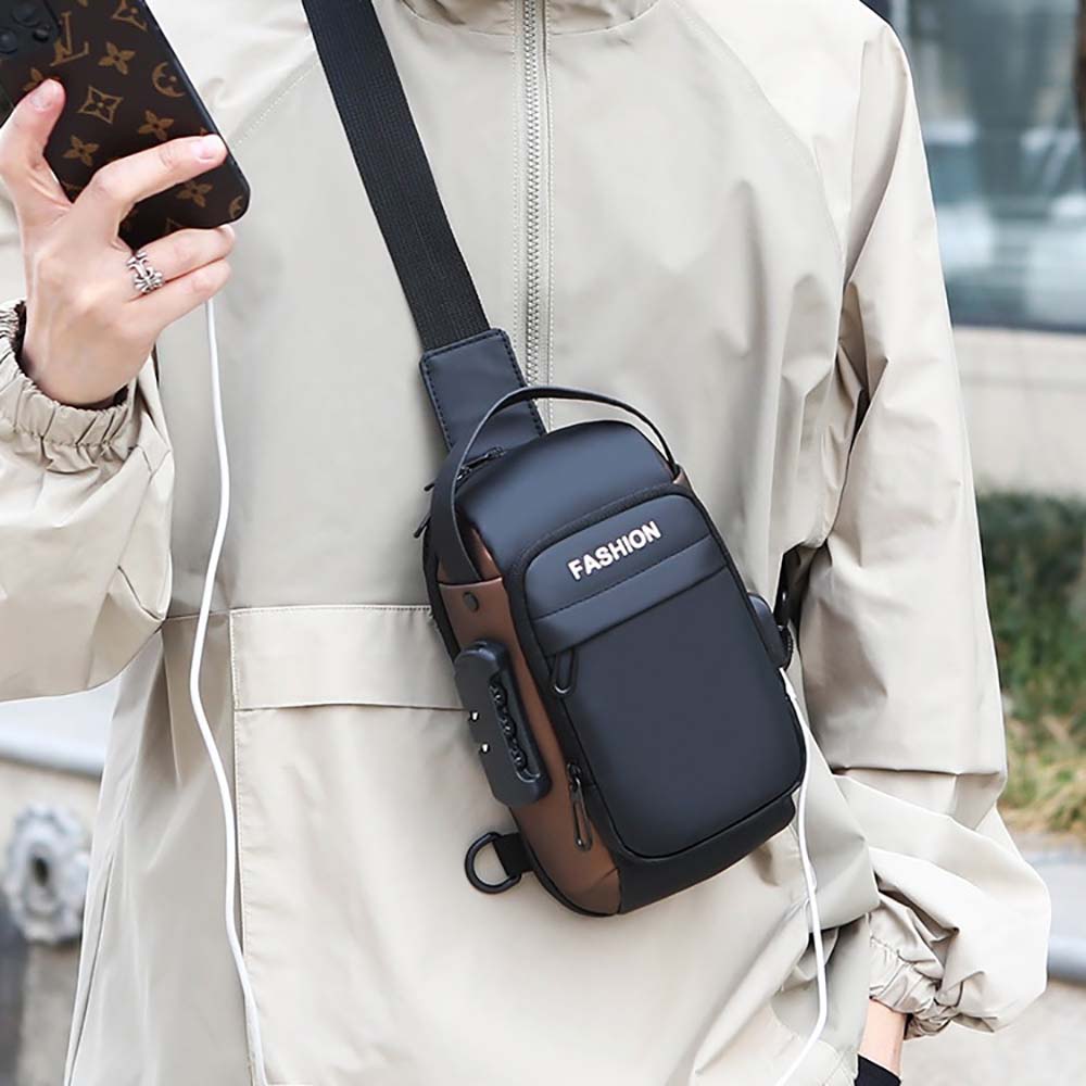 حقيبة كتف رجالية متعددة الاستخ - مراجعة Sling Backpack Shoulder وسعره