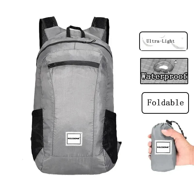 حقيبة ظهر خفيفة الوزن للرجال و - مراجعة Foldable Backpack Small وسعره