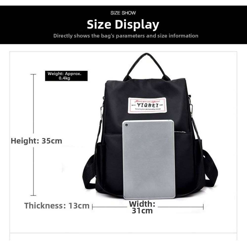 حقيبة ظهر أكسفورد عالية السعة  - مراجعة Travel Backpack Anti Theft وسعره