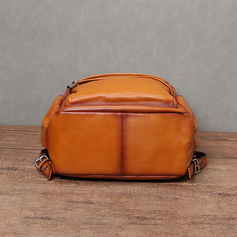 حقيبة ظهر رجالية من YETTIES مص - مراجعة Leather Backpack Vintage وسعره