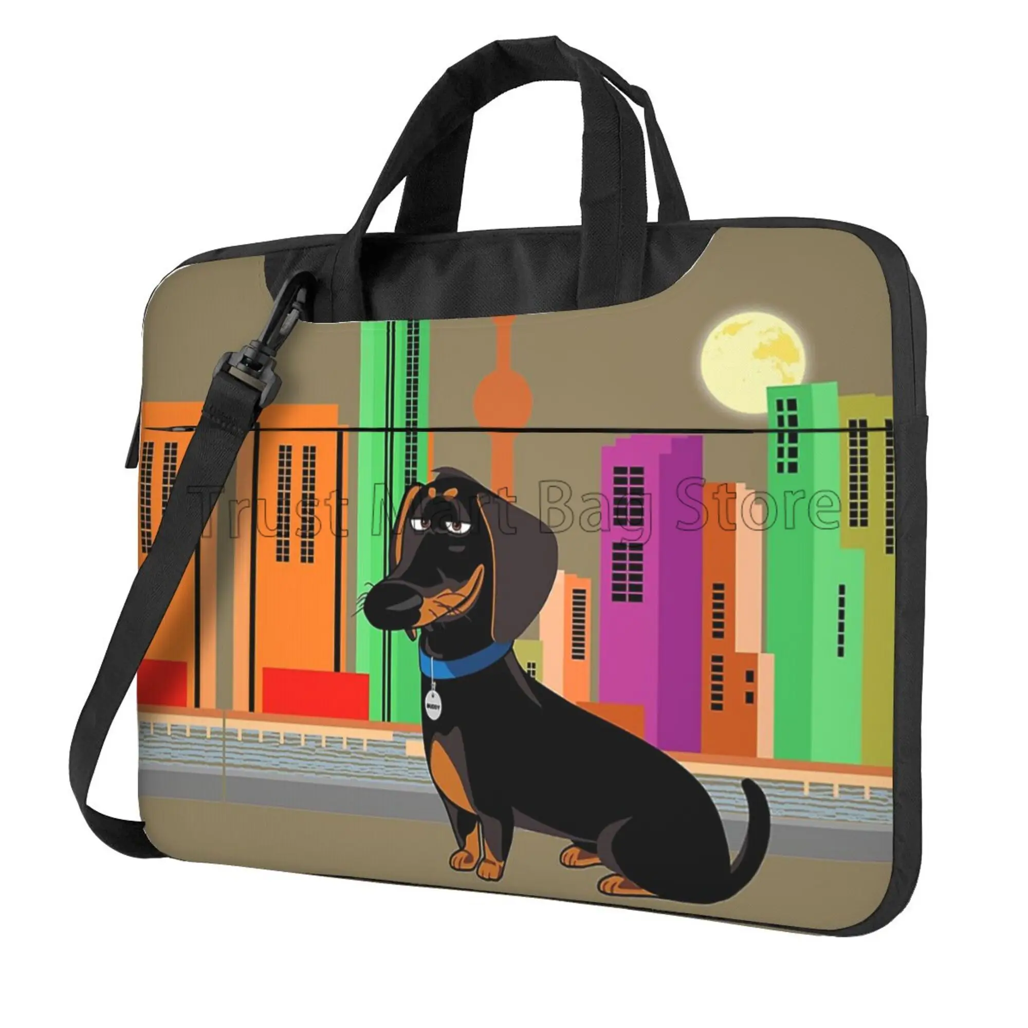 Dachshund طباعة حقيبة حمل الكم - مراجعة Laptop Backpack 15.6 وسعره