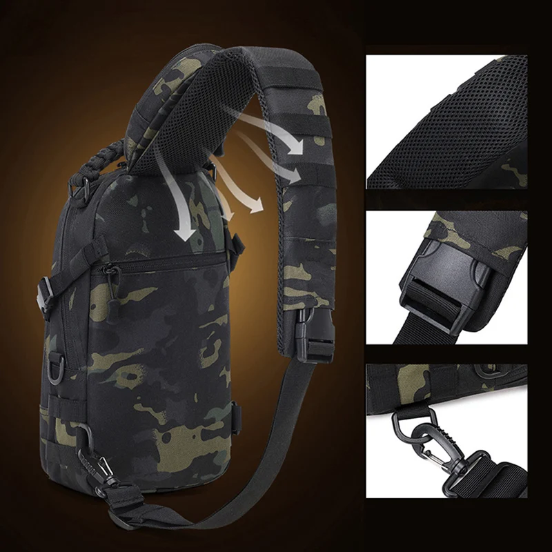 الرجال الخصر حقيبة الرياضة الك - مراجعة Sling Backpack Shoulder وسعره