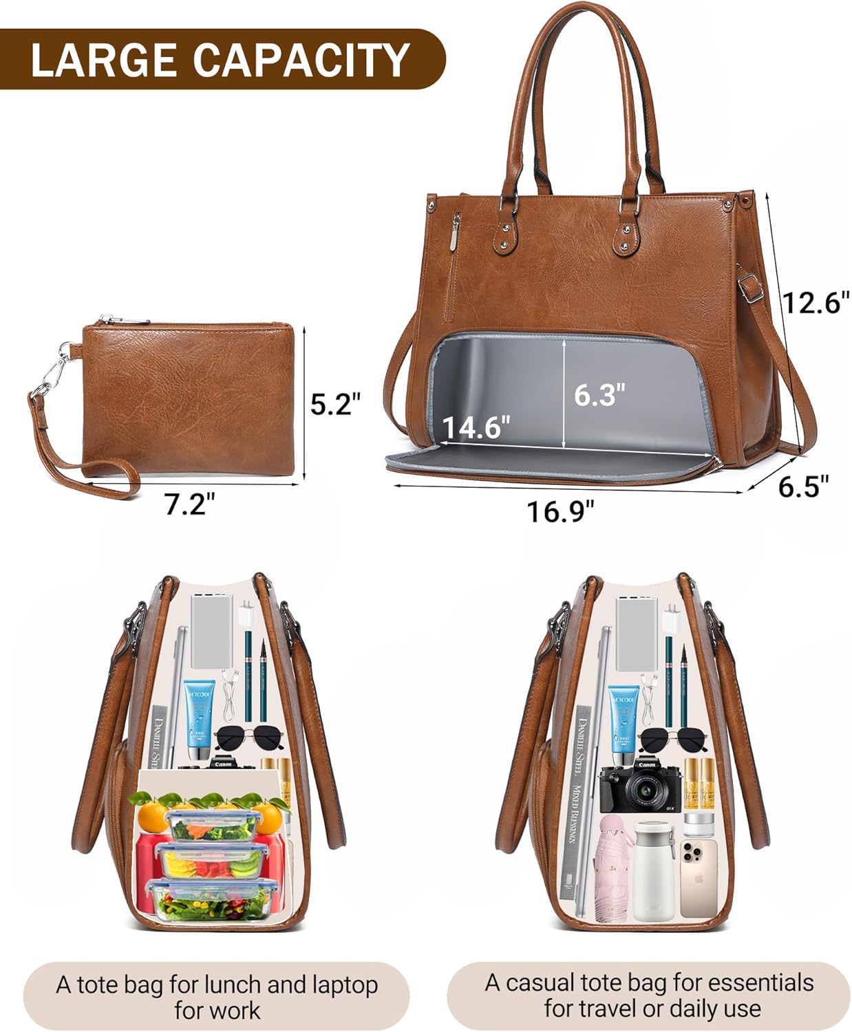 حقيبة لابتوب 2 في 1 مع حجرة مع - مراجعة Laptop Backpack 15.6 وسعره