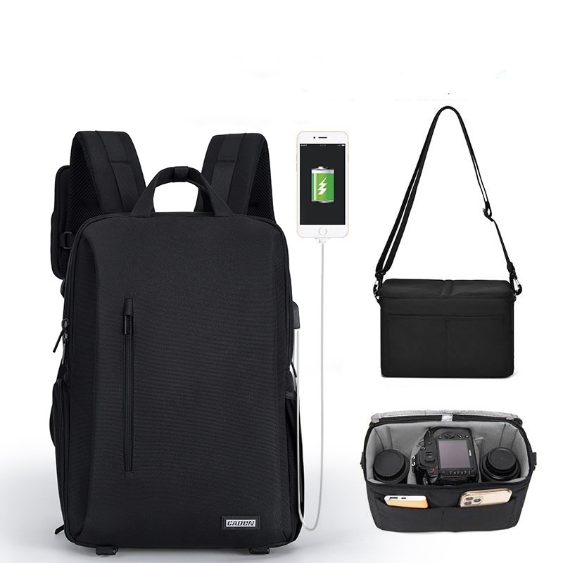 حقيبة ظهر كبيرة للكاميرا DSLR/ - مراجعة Laptop Backpack 15.6 وسعره