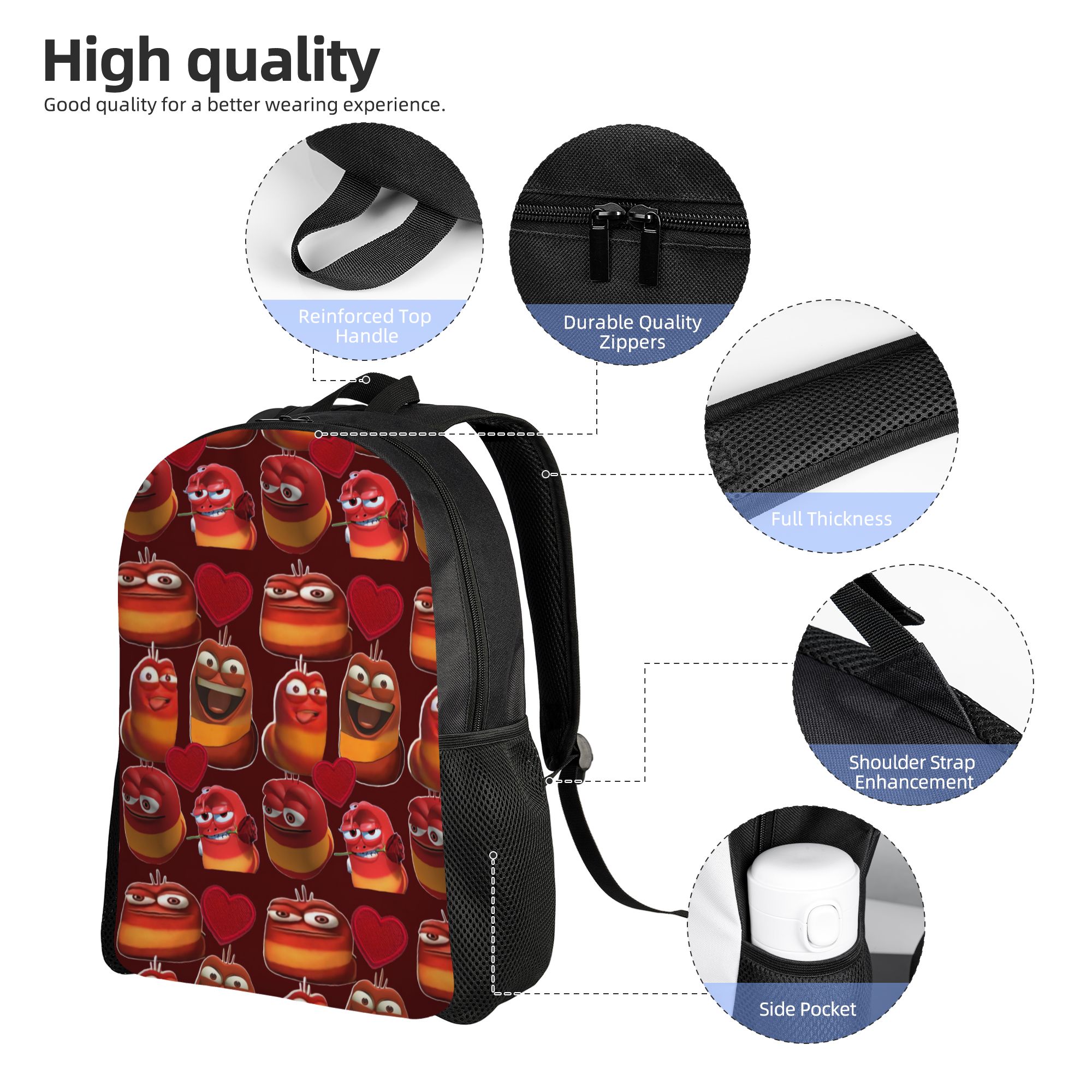 حقيبة ظهر رياضية من لارفا يلو  - مراجعة School Backpack Teen وسعره