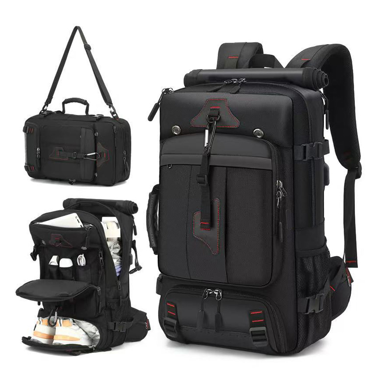 حقيبة ظهر للسفر كبيرة السعة، م - مراجعة Laptop Backpack 15.6 وسعره