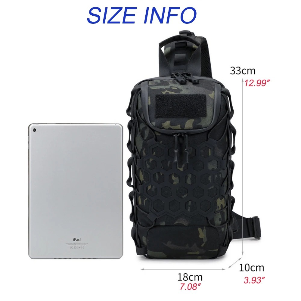 حقيبة ظهر تكتيكية جديدة 2026 ل - مراجعة Sling Backpack Shoulder وسعره