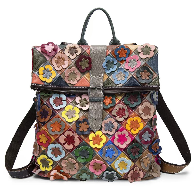 حقيبة ظهر نسائية كلاسيكية من ا - مراجعة Leather Backpack Vintage وسعره