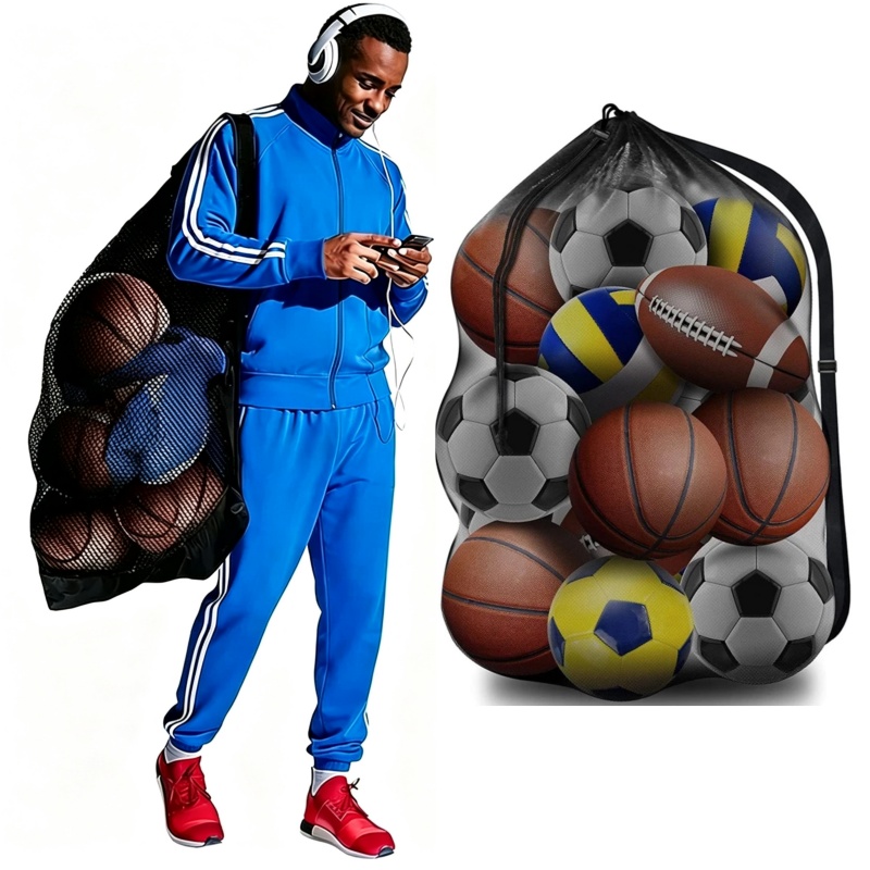 حقيبة رياضية محمولة كبيرة السع - مراجعة Drawstring Gym Bag وسعره