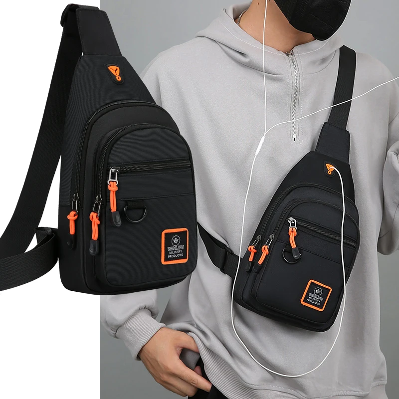 حقيبة صدر جديدة للرجال، حقيبة  - مراجعة Hiking Backpack Waterproof وسعره