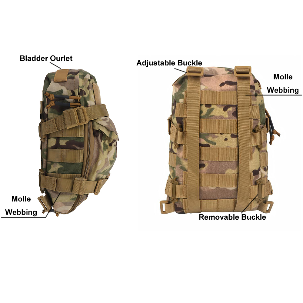 حقيبة صغيرة للترطيب في الهواء  - مراجعة Hydration Pack Outdoor وسعره