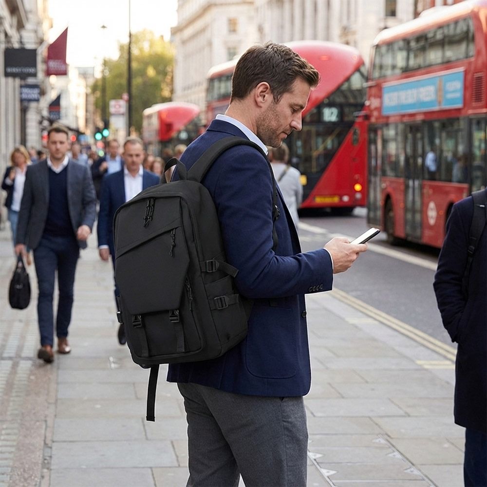 حقيبة ظهر رجالية أنيقة للأعمال - مراجعة Canvas Backpack Casual وسعره