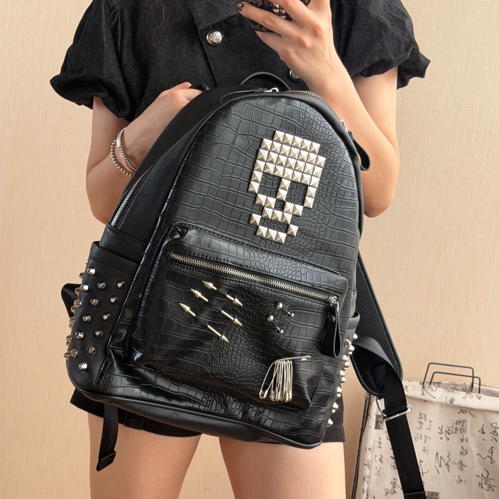 حقيبة ظهر أصلية بنمط جلد التمس - مراجعة Fashion Backpack Women وسعره