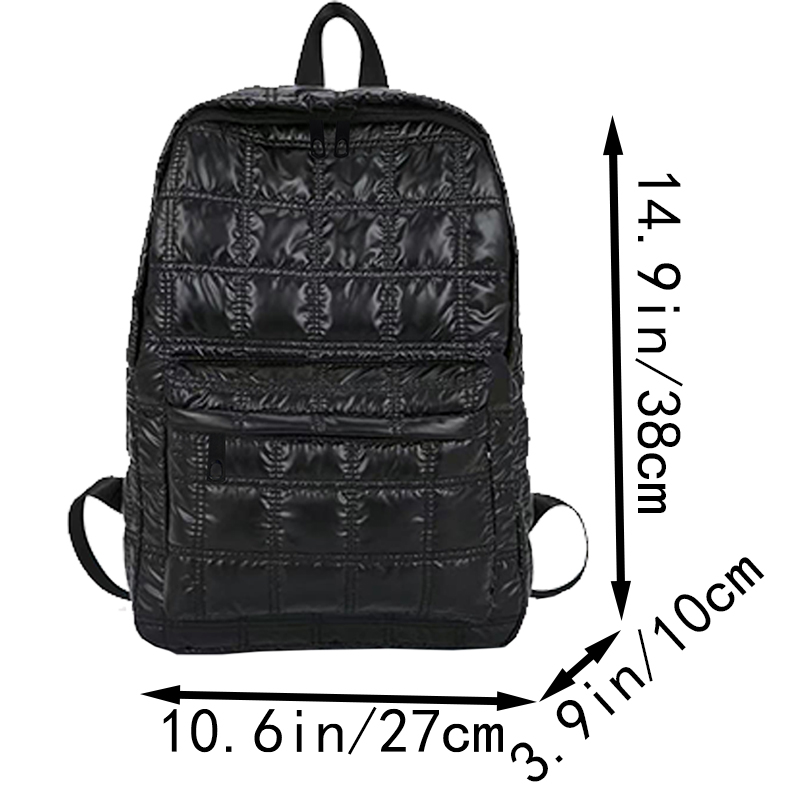 حقيبة ظهر عصرية لامعة ومتعددة  - مراجعة Canvas Backpack Casual وسعره