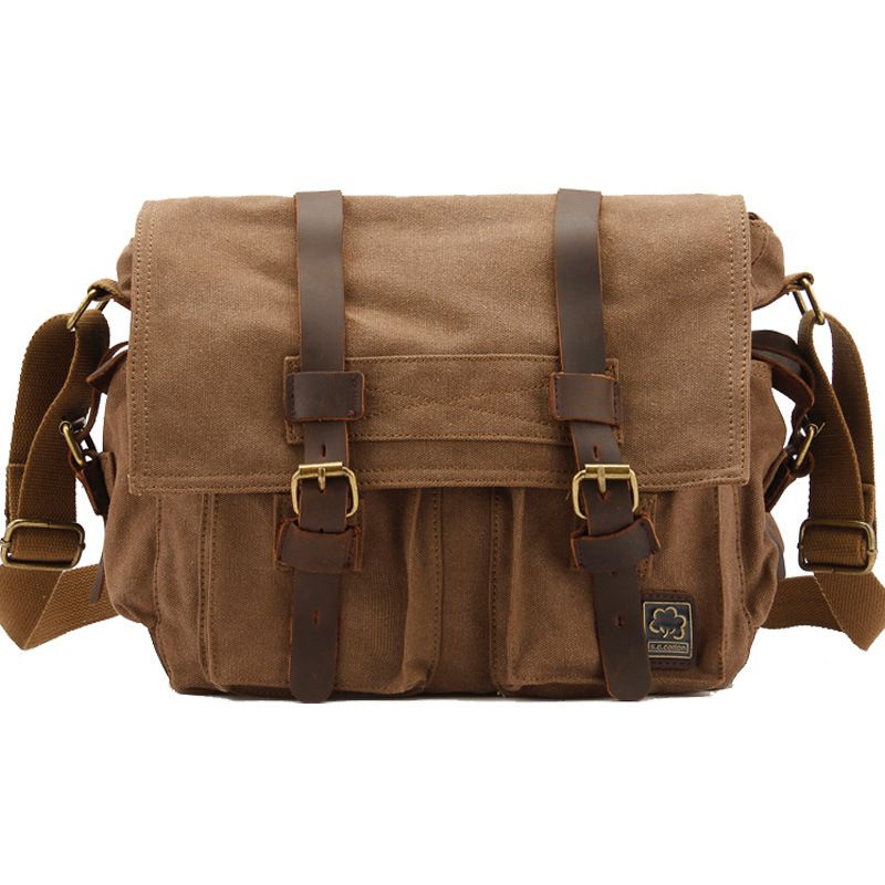 حقيبة كتف مدرسية كاجوال للرجال - مراجعة Leather Backpack Vintage وسعره