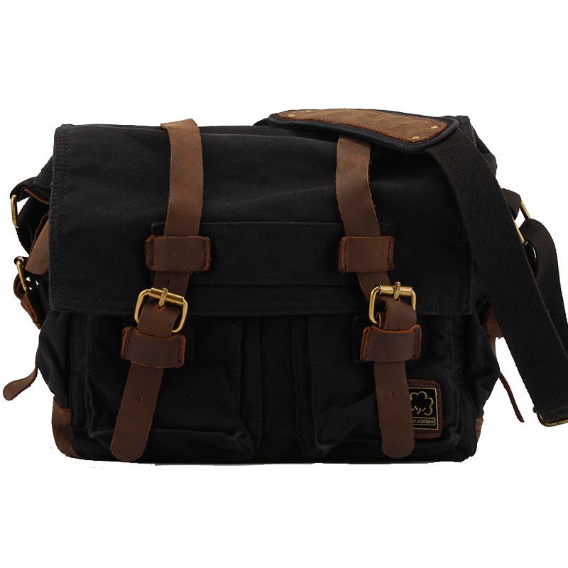 حقيبة كتف مدرسية كاجوال للرجال - مراجعة Leather Backpack Vintage وسعره