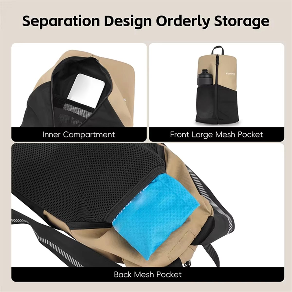 حقيبة ظهر A61P للدراجات الهوائ - مراجعة Hiking Backpack Waterproof وسعره