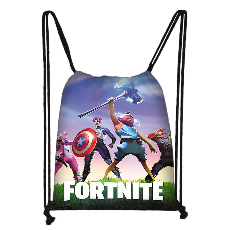 حقيبة ظهر رياضية بتصميم لعبة ف - مراجعة Drawstring Gym Bag وسعره