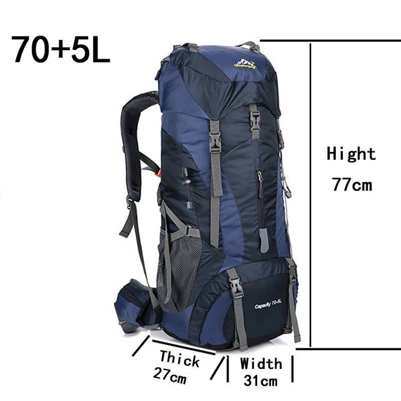 حقيبة ظهر 75L للرجال والنساء ل - مراجعة Rain Cover Backpack وسعره