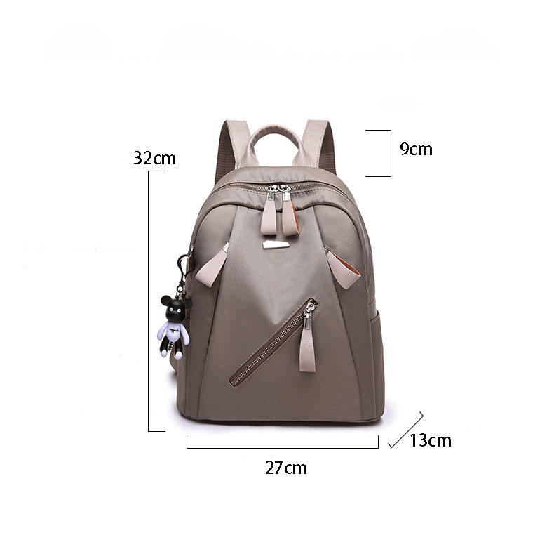 حقيبة ظهر نسائية من قماش أكسفو - مراجعة Travel Backpack Anti Theft وسعره