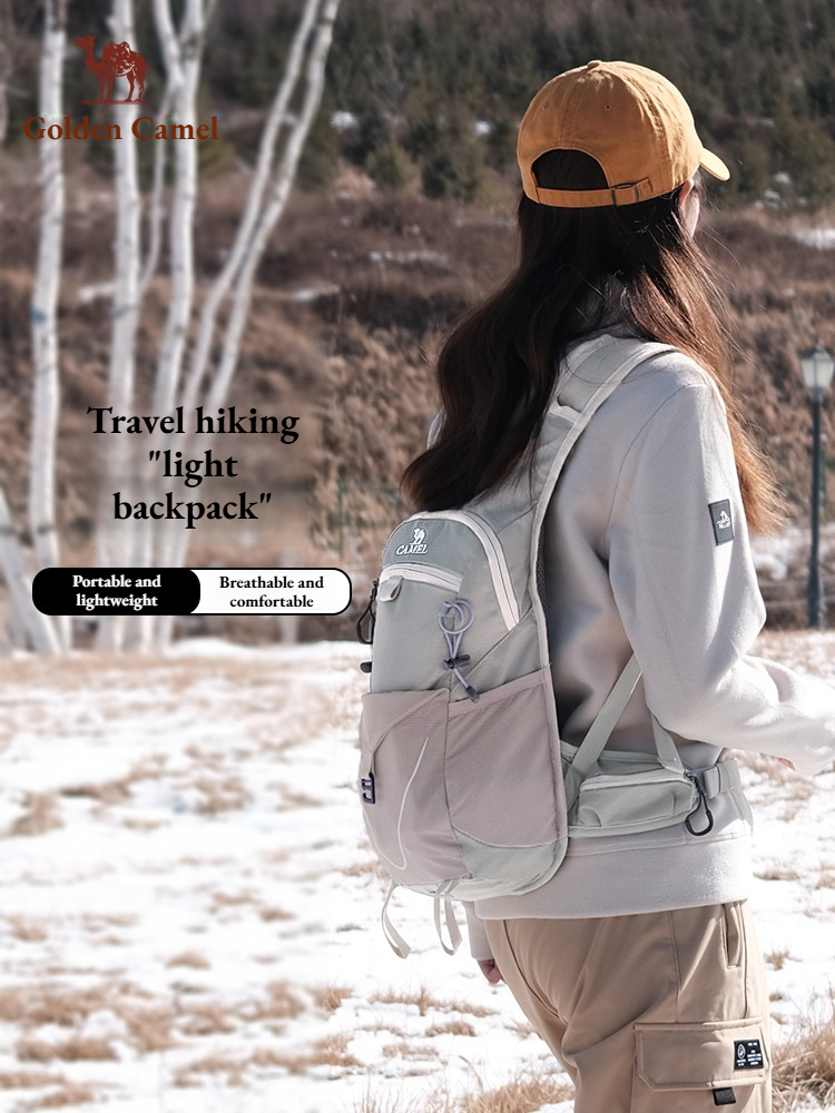 حقيبة ظهر جولدن كاميل خفيفة ال - مراجعة Foldable Backpack Small وسعره