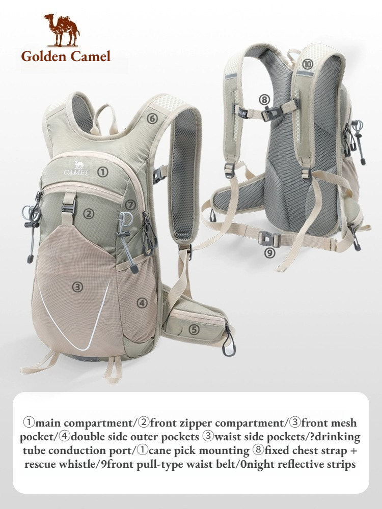 حقيبة ظهر جولدن كاميل خفيفة ال - مراجعة Foldable Backpack Small وسعره