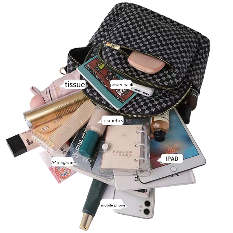 حقيبة ظهر أنيقة من الجلد الصنا - مراجعة Fashion Backpack Women وسعره