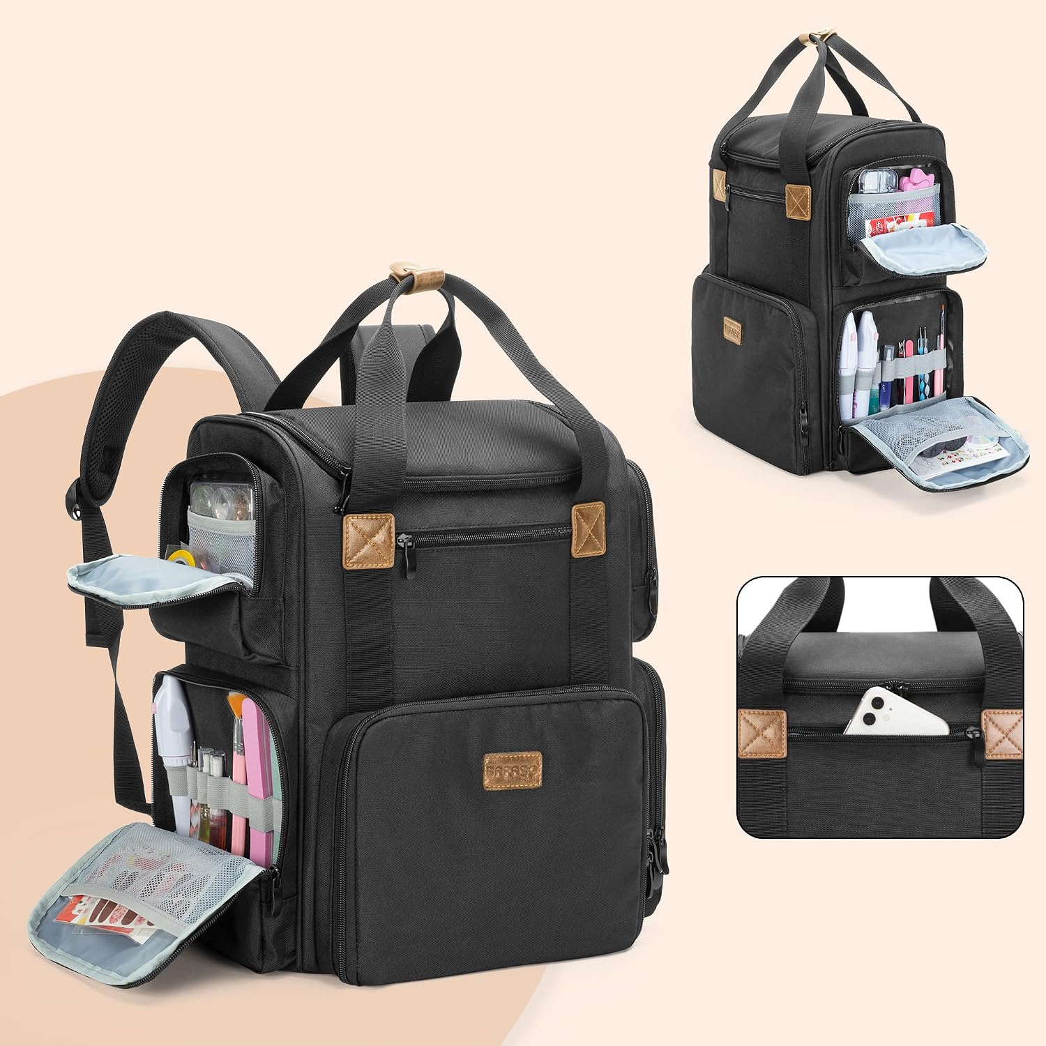 حقيبة ظهر لحمل طلاء الأظافر تت - مراجعة Laptop Sleeve Removable وسعره