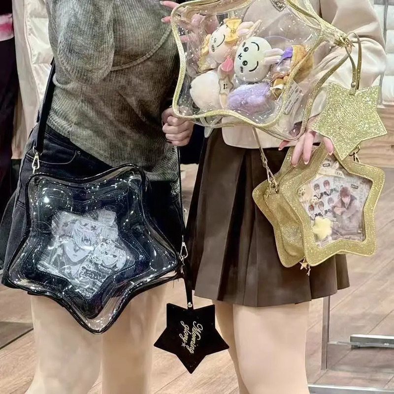 حقيبة كروس بودي Y2K بتصميم نجم - مراجعة Mini Backpack Purse وسعره