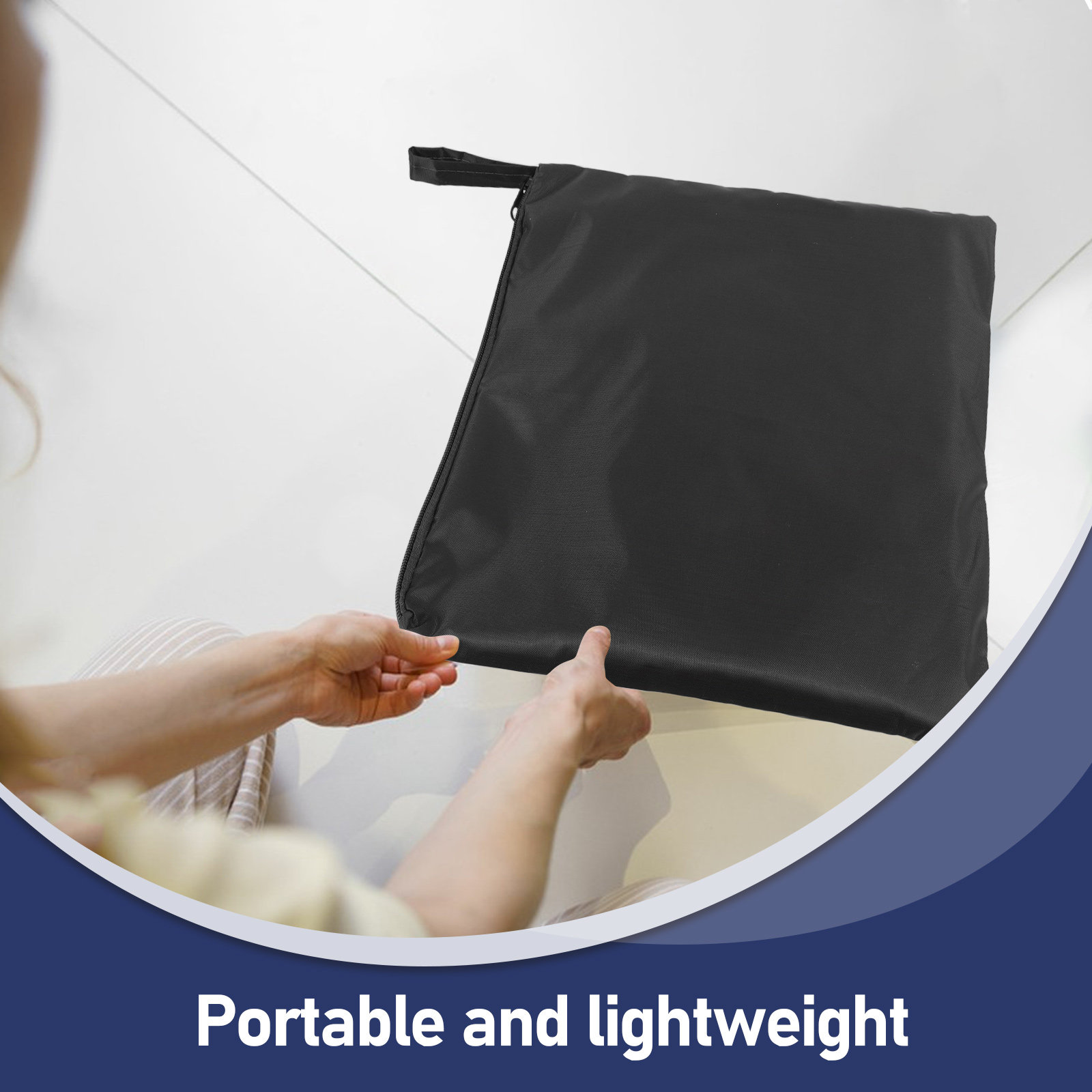 حقيبة تنظيم محمولة مقاومة للما - مراجعة Drawstring Gym Bag وسعره
