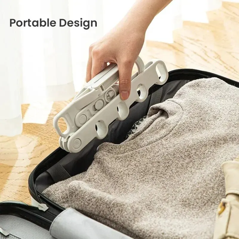 شماعة ملابس محمولة بـ 5 فتحات، - مراجعة Foldable Backpack Small وسعره